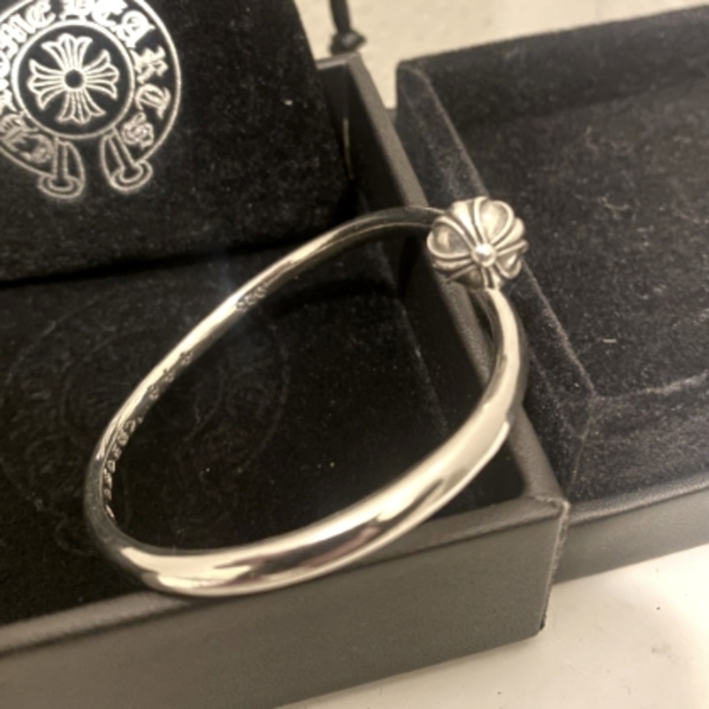 Chrome Hearts Silver Nail Bracelet one size fits all ADJ - Picture 3 of 8